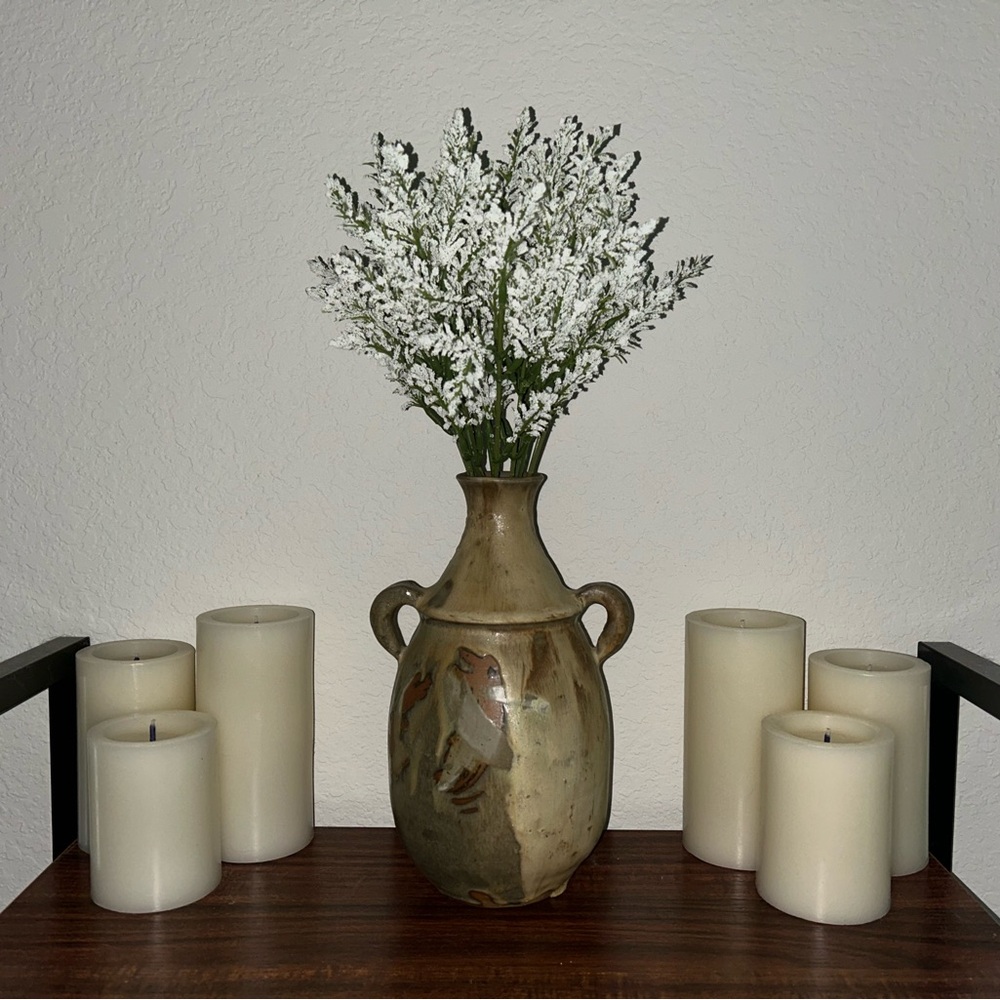 Mel B Brooks Pottery Vase vintage signed pottery